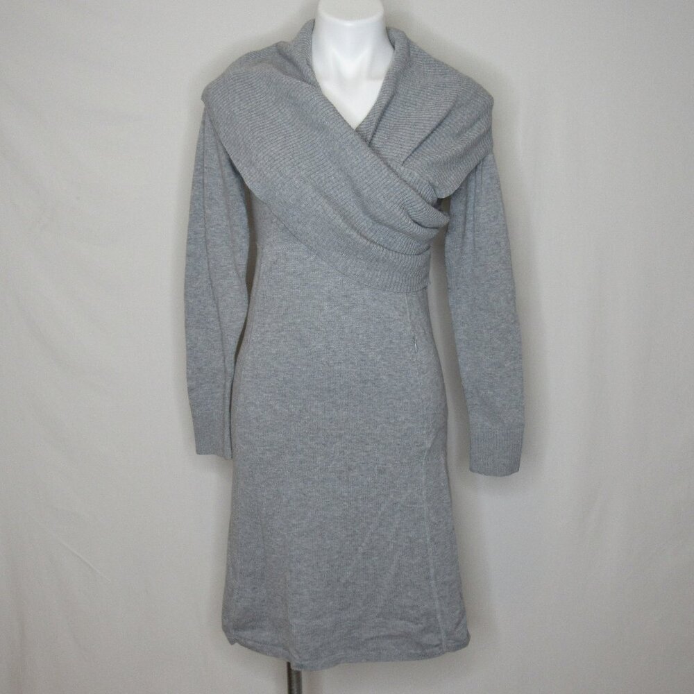 Athleta Gray SOCHI Sweater Dress Women's S Small